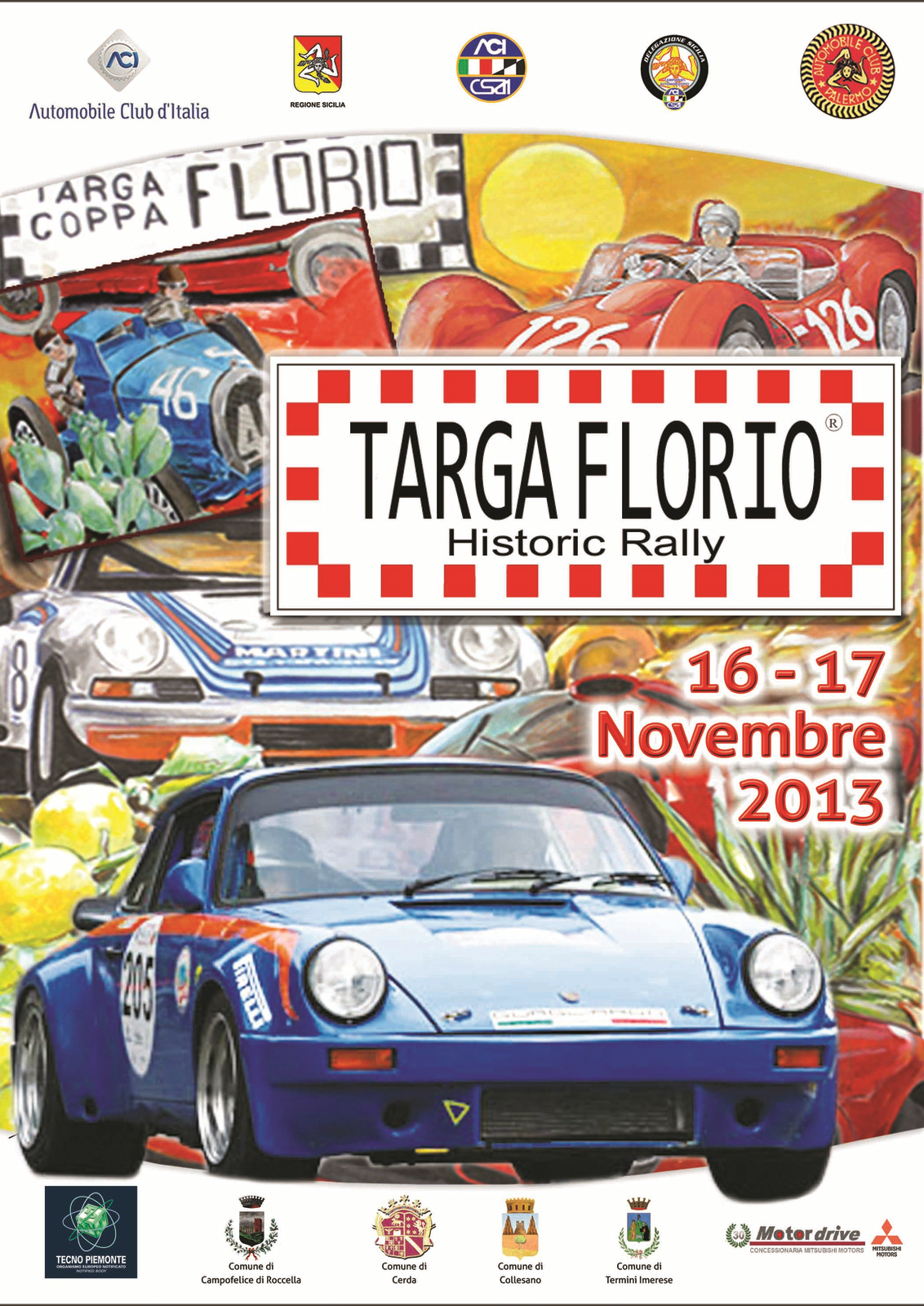 AUTOMOBILISMO NEL WEEK END LA TARGA FLORIO HISTORIC RALLY MessinaOra.it